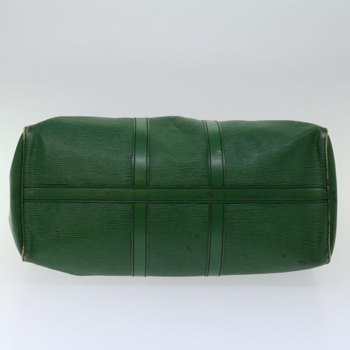 LOUIS VUITTON Epi Keepall 45 Boston Bag Green M42974 LV Auth 67150