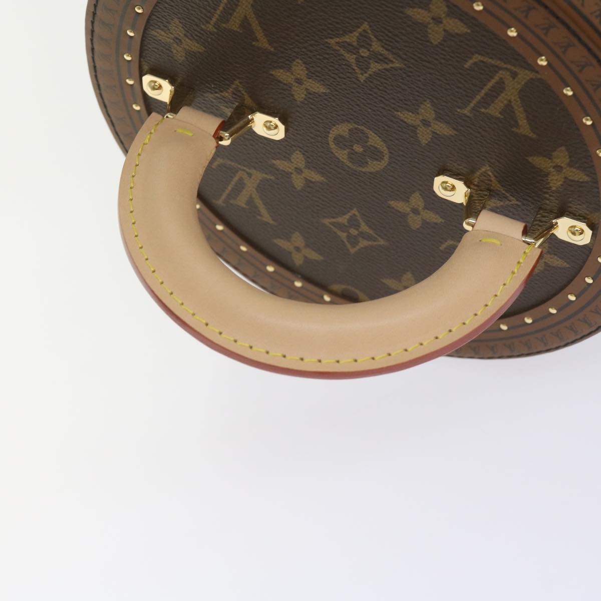 LOUIS VUITTON Monogram Vesque Cannes Hand Bag M10244 LV Auth 67472SM