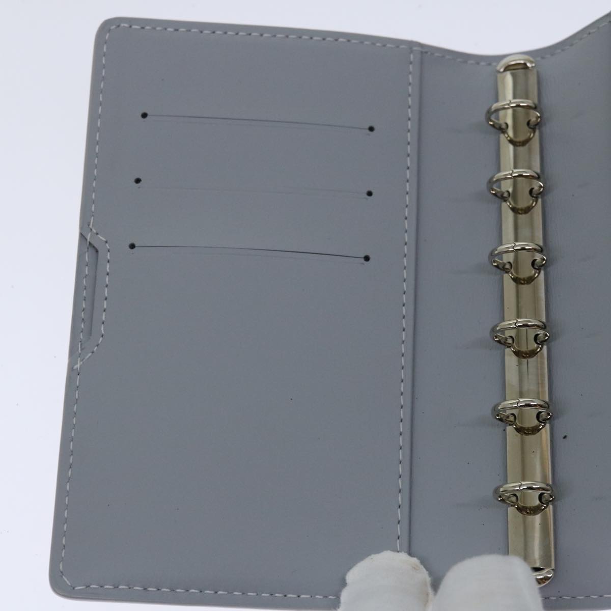 LOUIS VUITTON Cyber Epi Agenda PM Day Planner Cover Orange M99081 LV Auth 67475