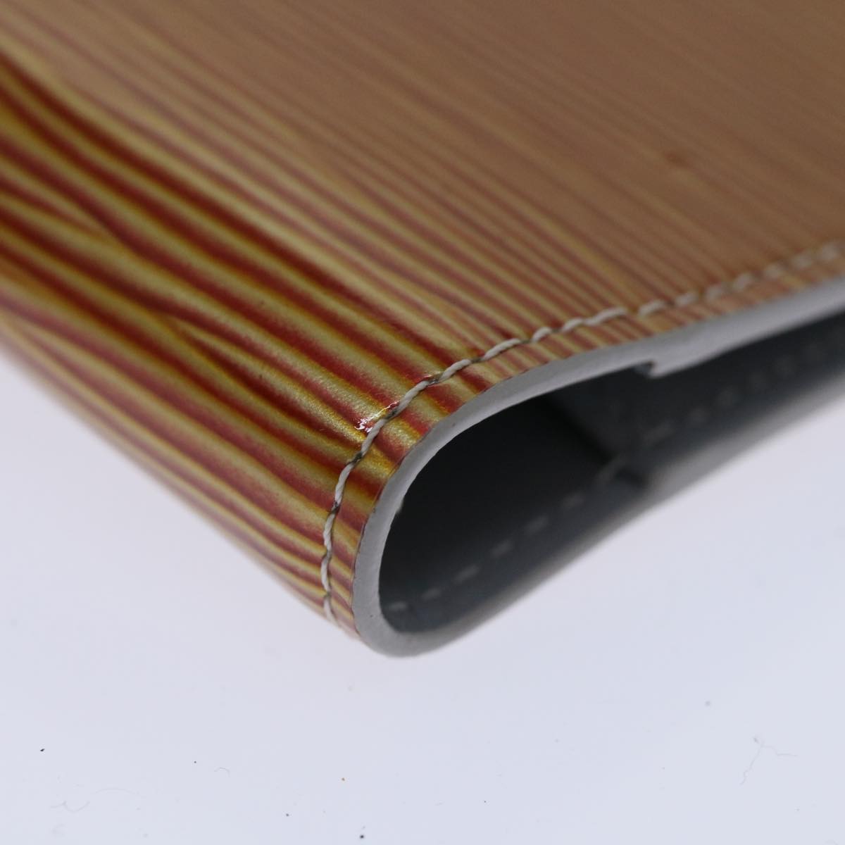 LOUIS VUITTON Cyber Epi Agenda PM Day Planner Cover Orange M99081 LV Auth 67475