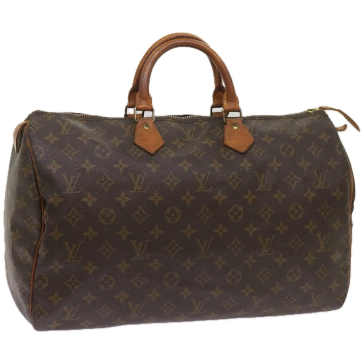 LOUIS VUITTON Monogram Speedy 40 Hand Bag M41522 LV Auth 67575