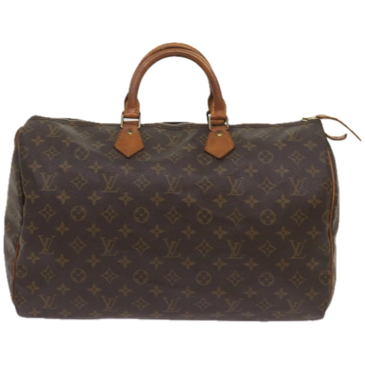 LOUIS VUITTON Monogram Speedy 40 Hand Bag M41522 LV Auth 67575