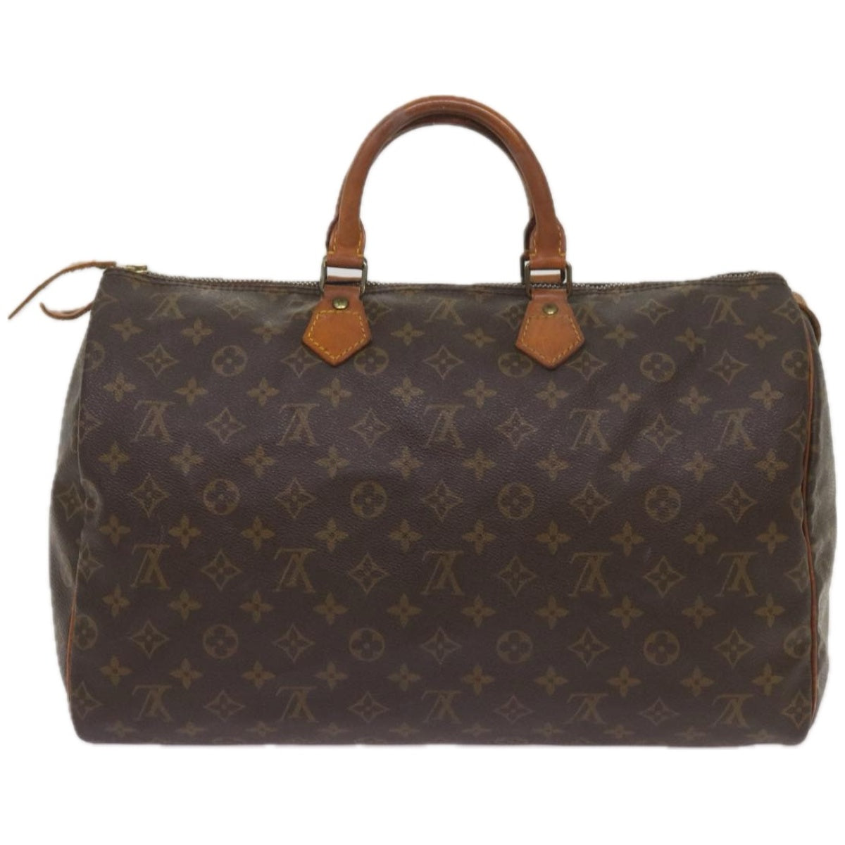 LOUIS VUITTON Monogram Speedy 40 Hand Bag M41522 LV Auth 67575