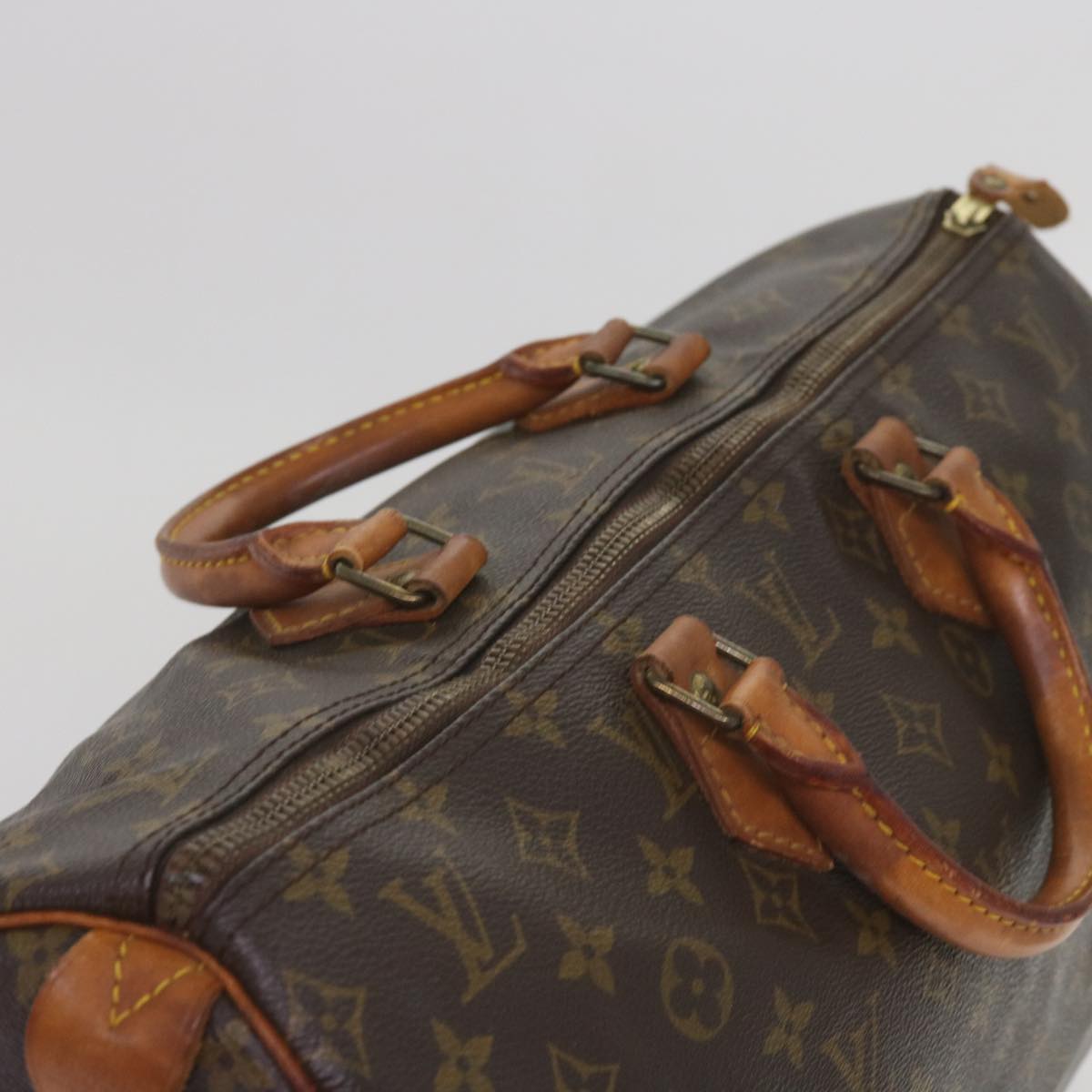 LOUIS VUITTON Monogram Speedy 40 Hand Bag M41522 LV Auth 67575