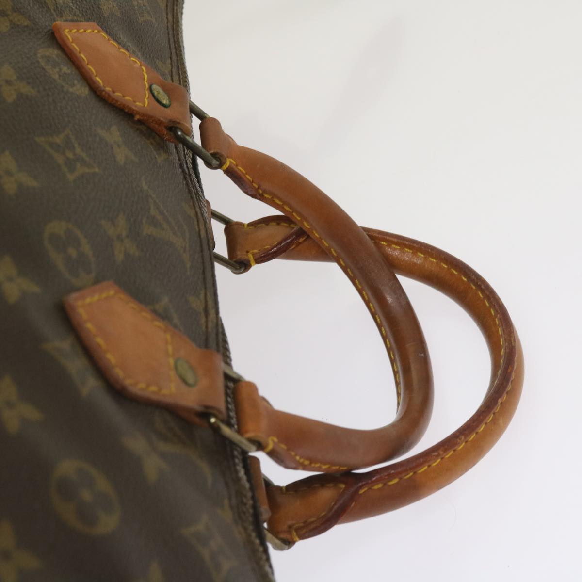 LOUIS VUITTON Monogram Speedy 40 Hand Bag M41522 LV Auth 67575