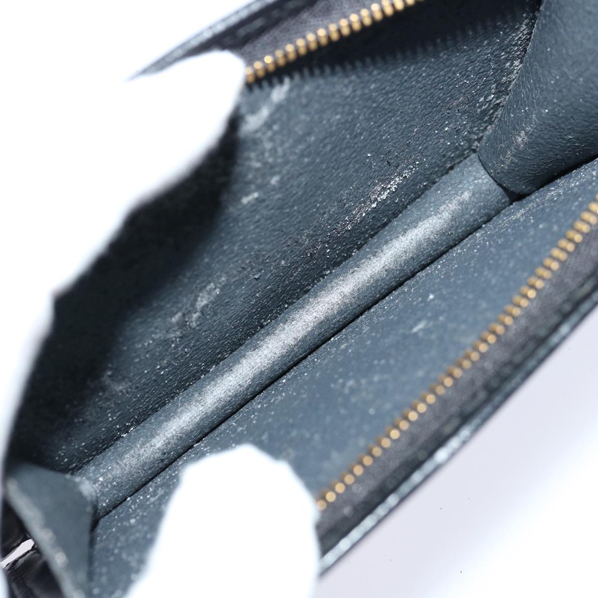 LOUIS VUITTON Epi Trousse Poche Toilette 15 Pouch Black LV Auth 67856