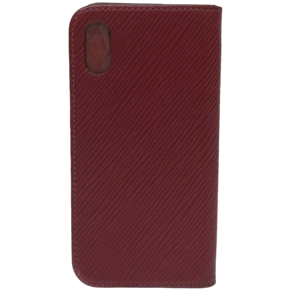 LOUIS VUITTON Epi iPhone X / XS Folio iPhone Case Fuchsia M64468 LV Auth 67902