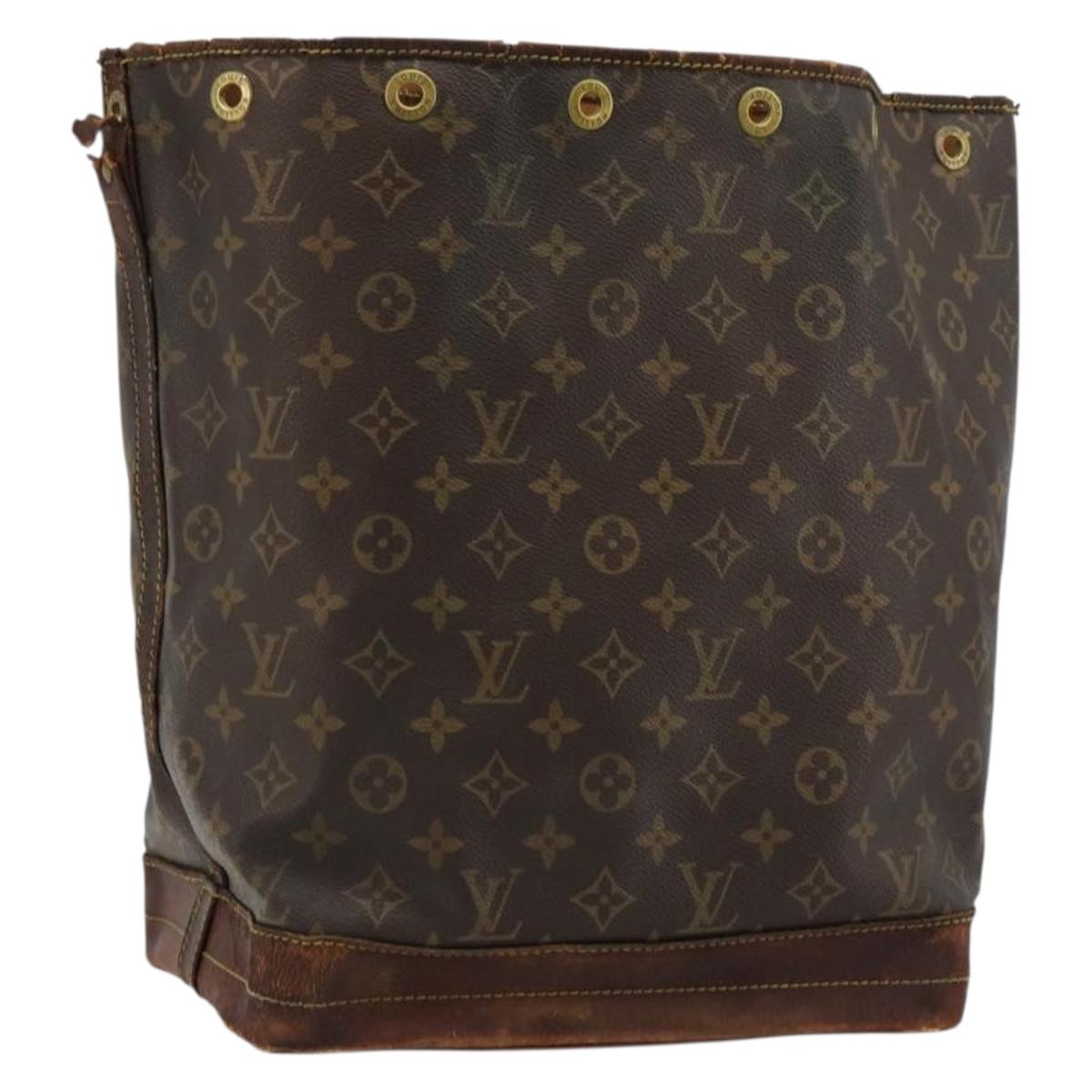 LOUIS VUITTON Monogram Noe Shoulder Bag M42224 LV Auth 67941