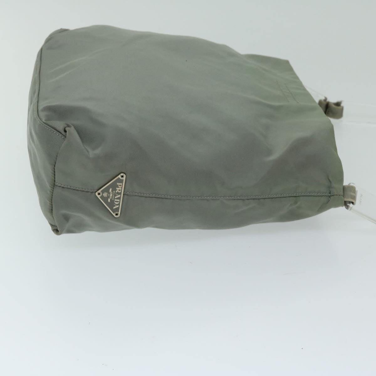 PRADA Shoulder Bag Nylon Khaki Auth 67988