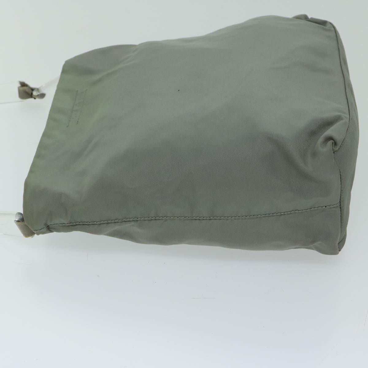 PRADA Shoulder Bag Nylon Khaki Auth 67988