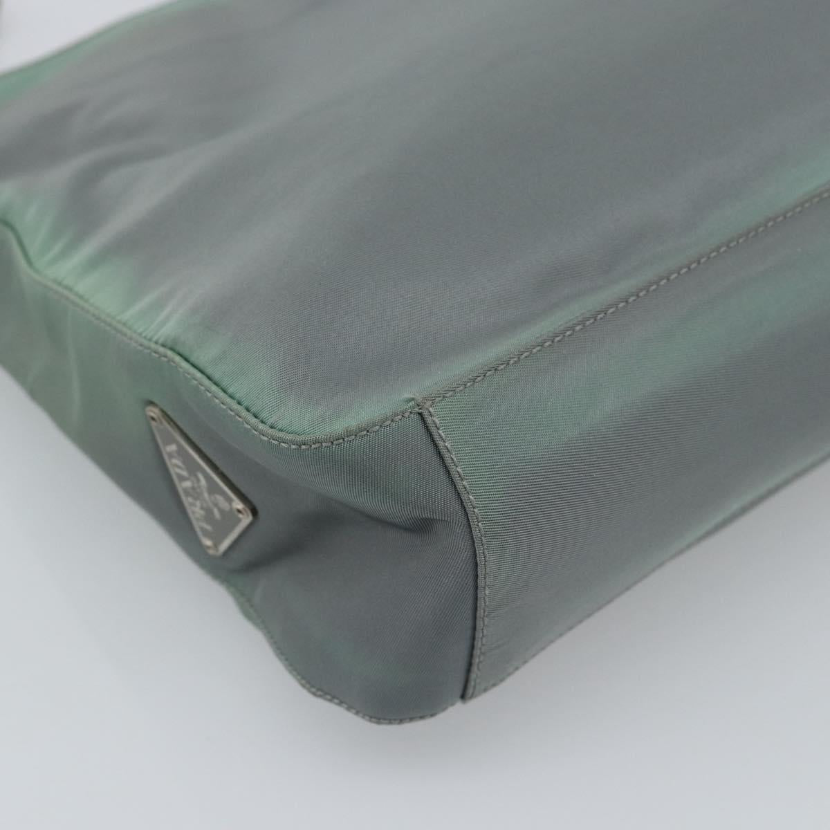 PRADA Shoulder Bag Nylon Khaki Auth 68087