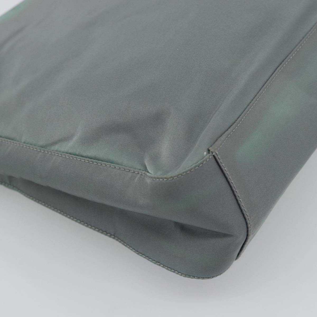 PRADA Shoulder Bag Nylon Khaki Auth 68087