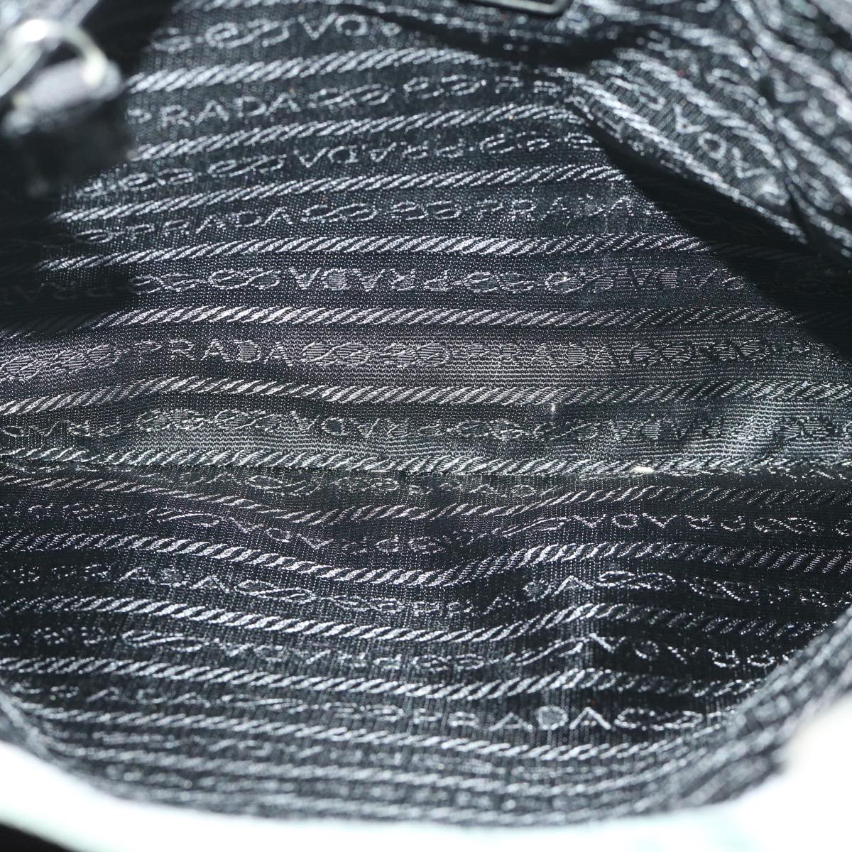 PRADA Shoulder Bag Nylon Khaki Auth 68087