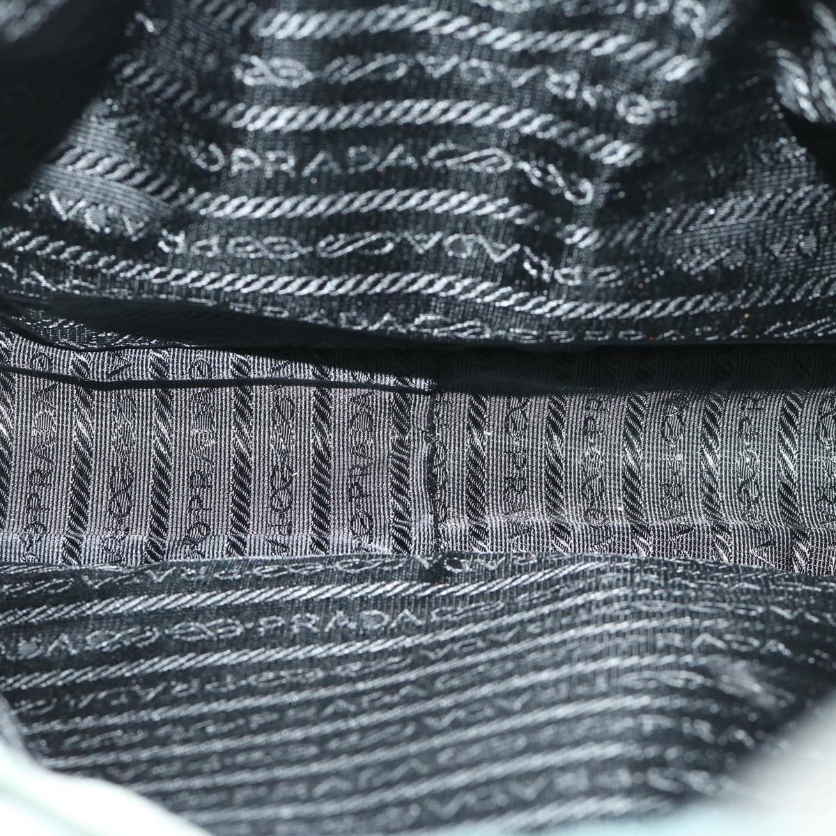 PRADA Shoulder Bag Nylon Khaki Auth 68087