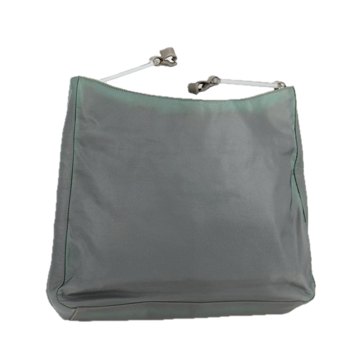 PRADA Shoulder Bag Nylon Khaki Auth 68087