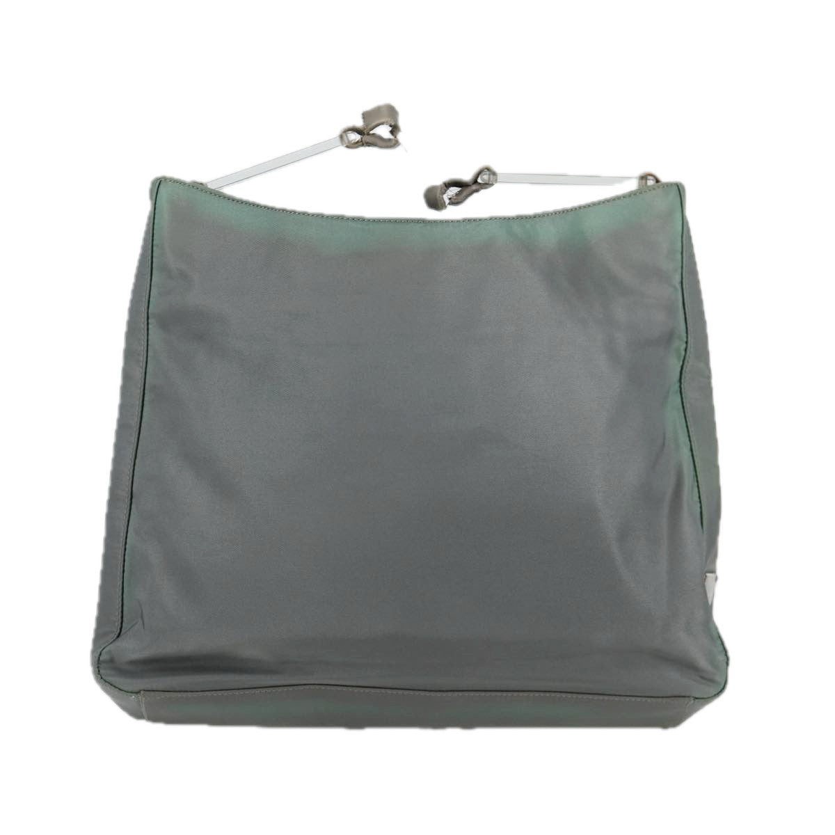 PRADA Shoulder Bag Nylon Khaki Auth 68087