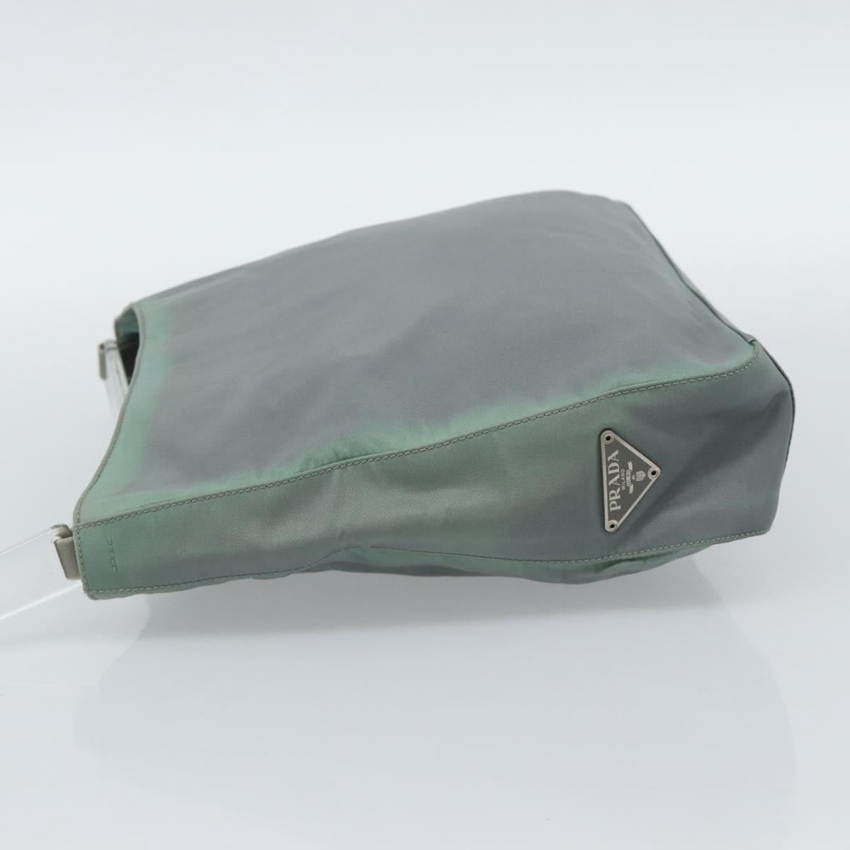 PRADA Shoulder Bag Nylon Khaki Auth 68087