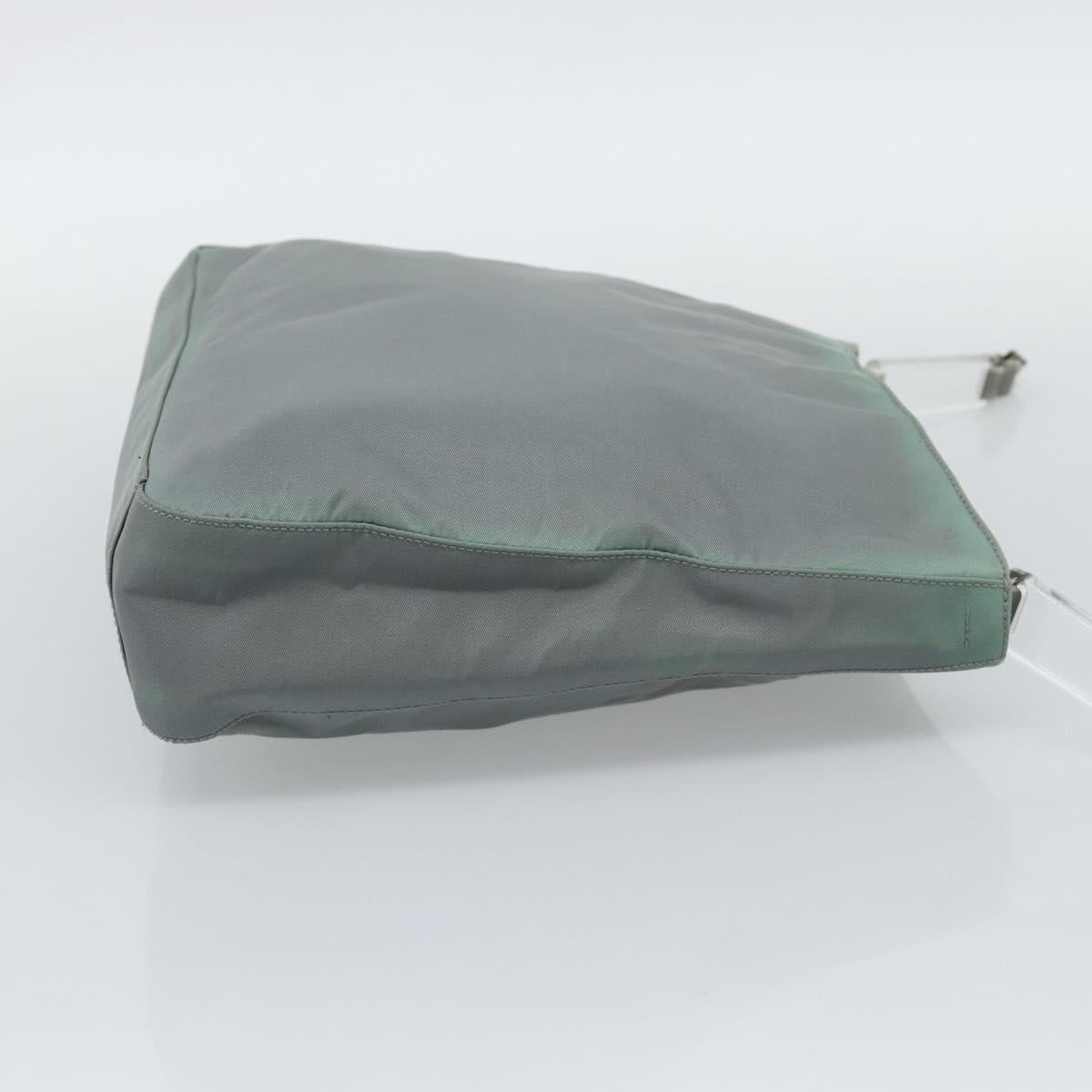 PRADA Shoulder Bag Nylon Khaki Auth 68087