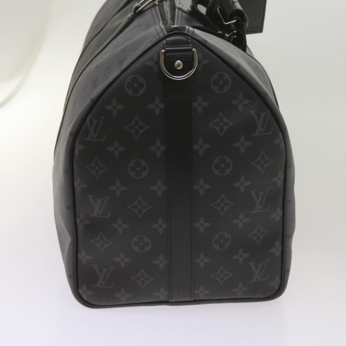 LOUIS VUITTON Eclipse Reverse Keepall Bandouliere 50 Bag M45392 LV Auth 68414SM