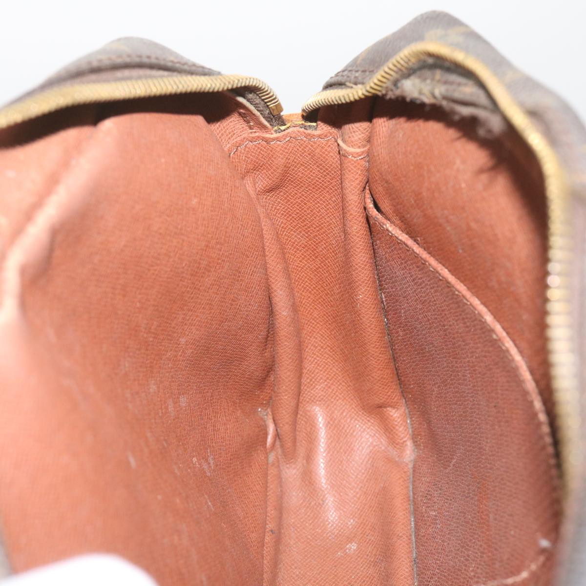 LOUIS VUITTON Monogram Compiegne 28 Clutch Bag M51845 LV Auth 68497