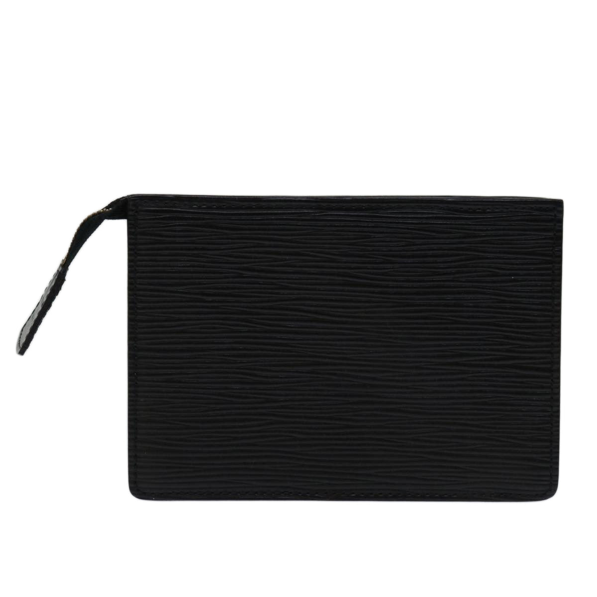 LOUIS VUITTON Epi Trousse Poche Toilette 15 Pouch Black LV Auth 68707