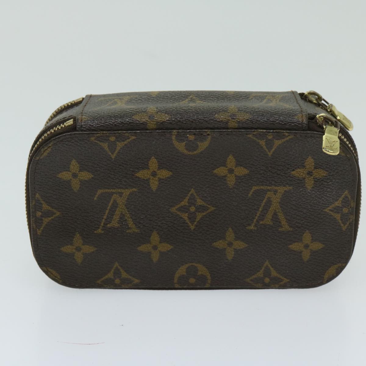 LOUIS VUITTON Monogram Trousse Brush PM Cosmetic Pouch M47510 LV Auth 68712