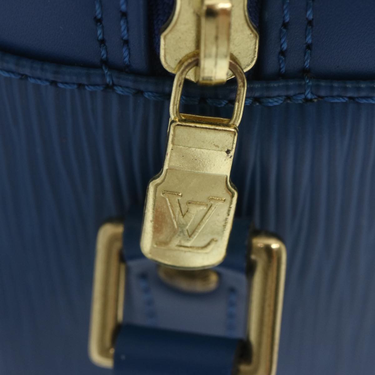 LOUIS VUITTON Epi Trocadero 27 Shoulder Bag Blue M52315 LV Auth 68724V