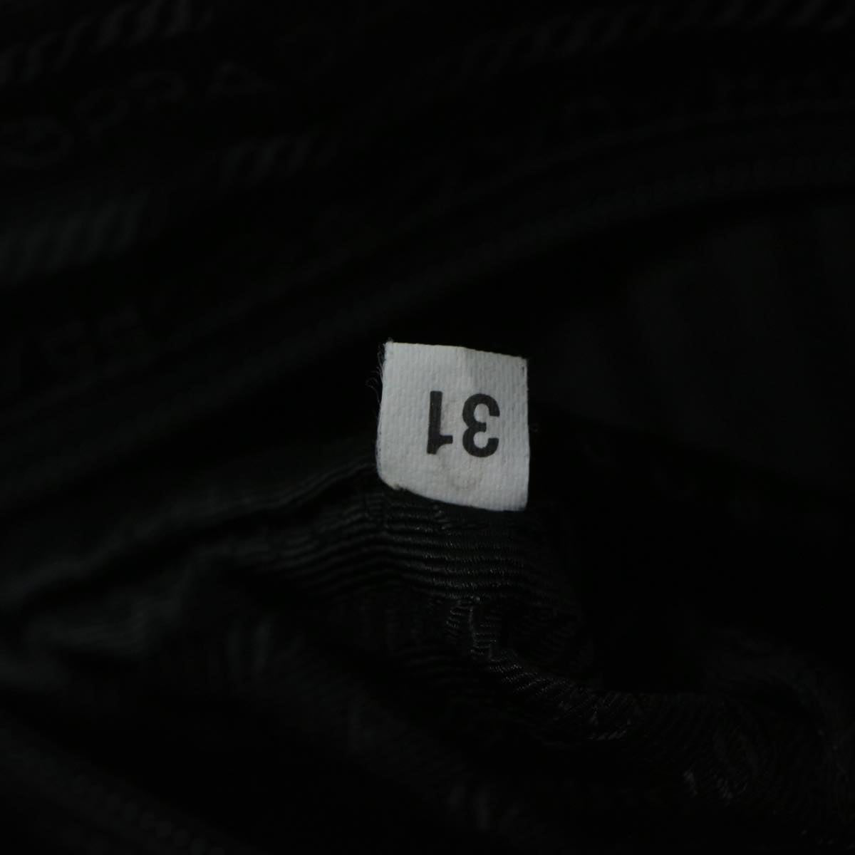 PRADA Hand Bag Nylon Gray Auth 68818