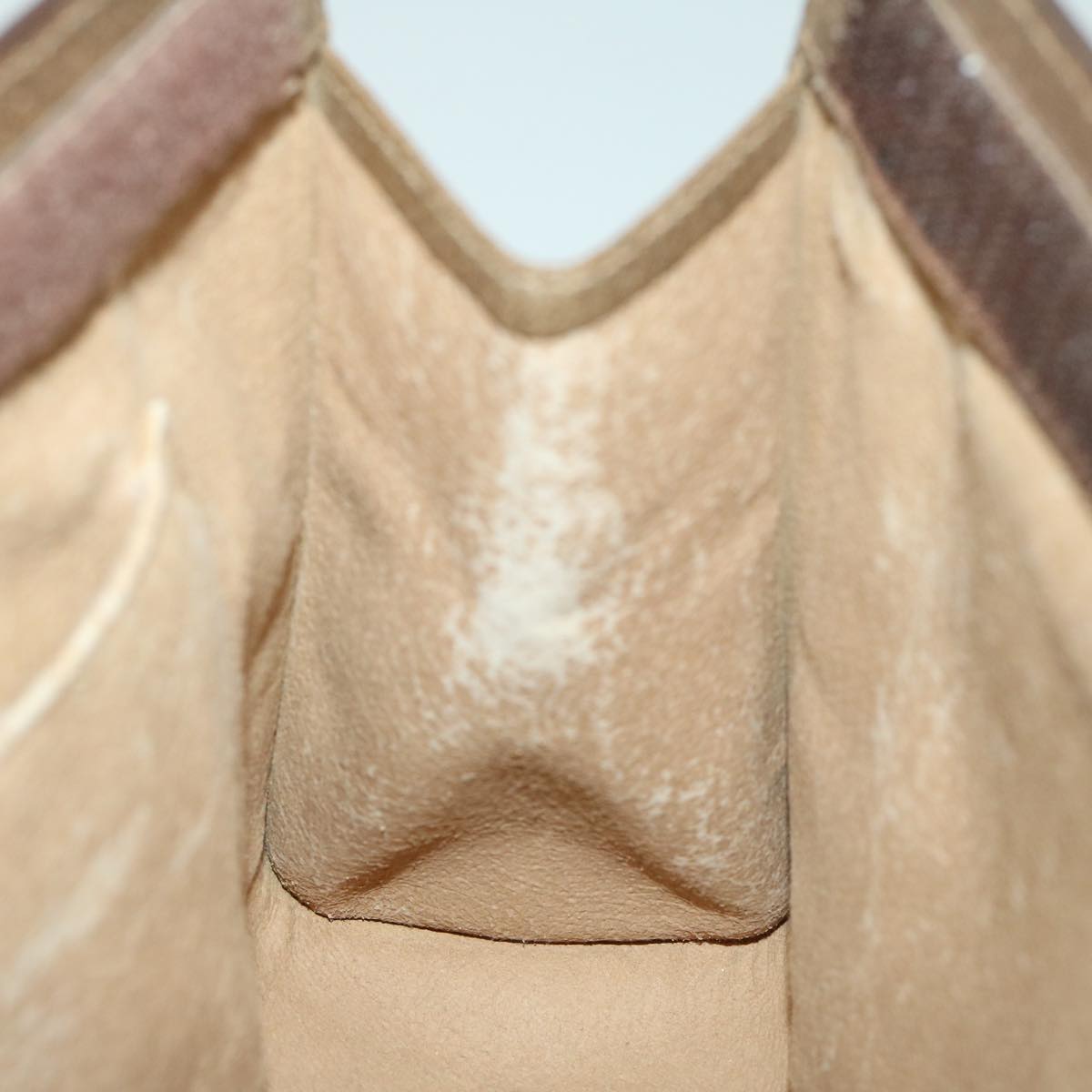 GUCCI GG Supreme Web Sherry Line Clutch Bag PVC Beige Red 89 01 033 Auth 68825