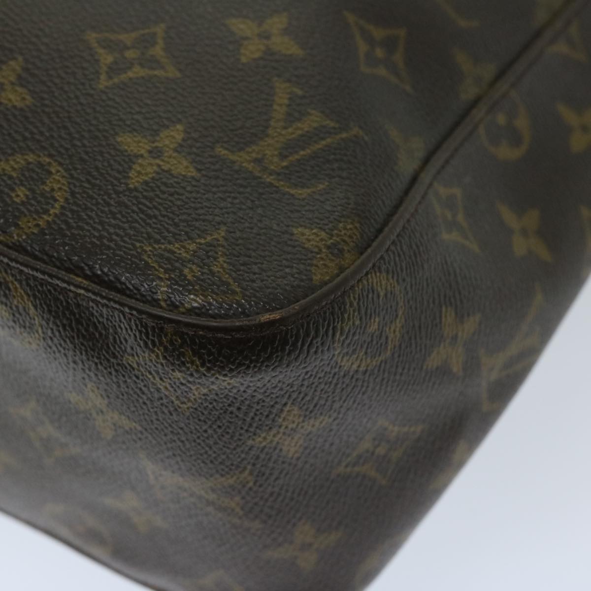 LOUIS VUITTON Monogram Looping GM Shoulder Bag M51145 LV Auth 68859