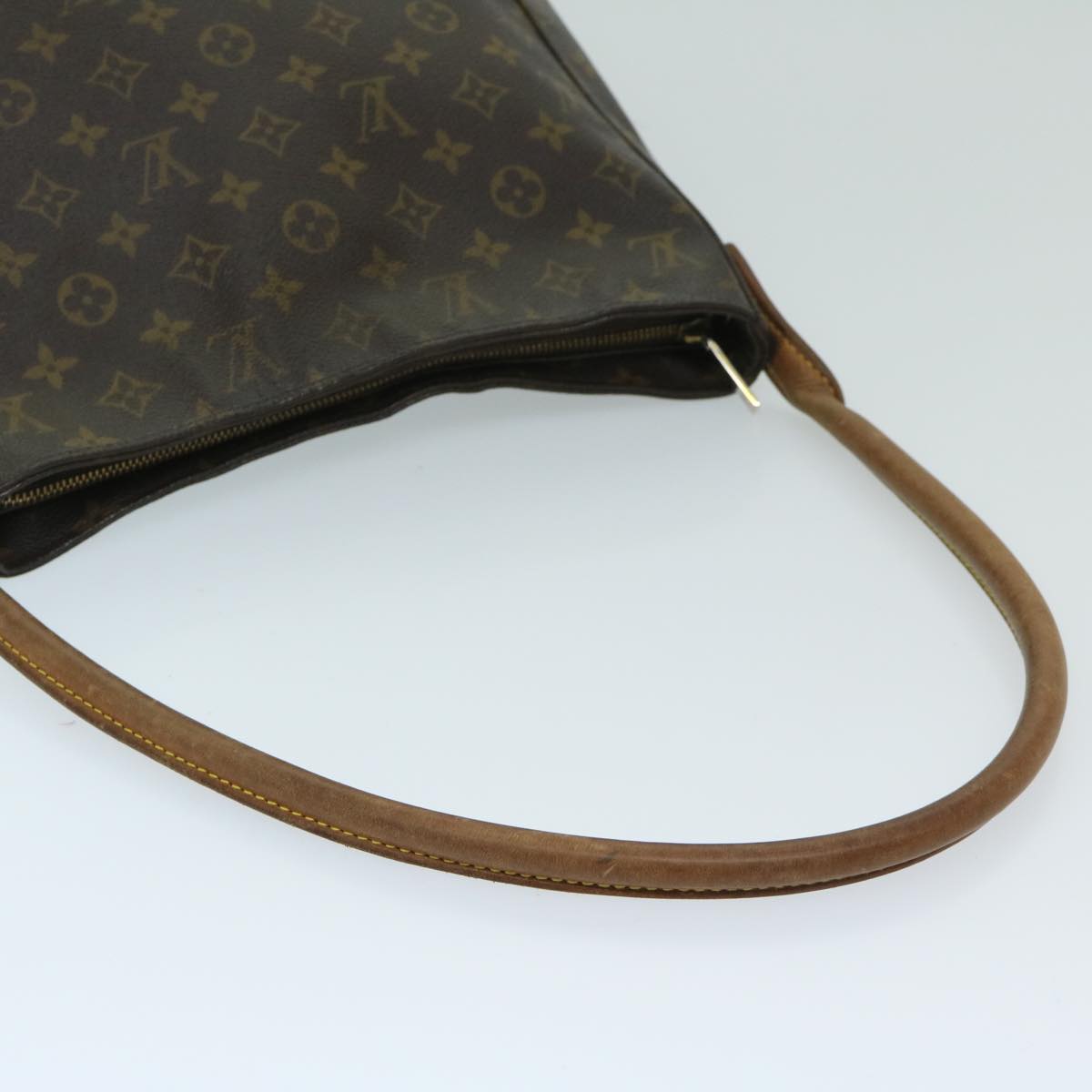 LOUIS VUITTON Monogram Looping GM Shoulder Bag M51145 LV Auth 68859