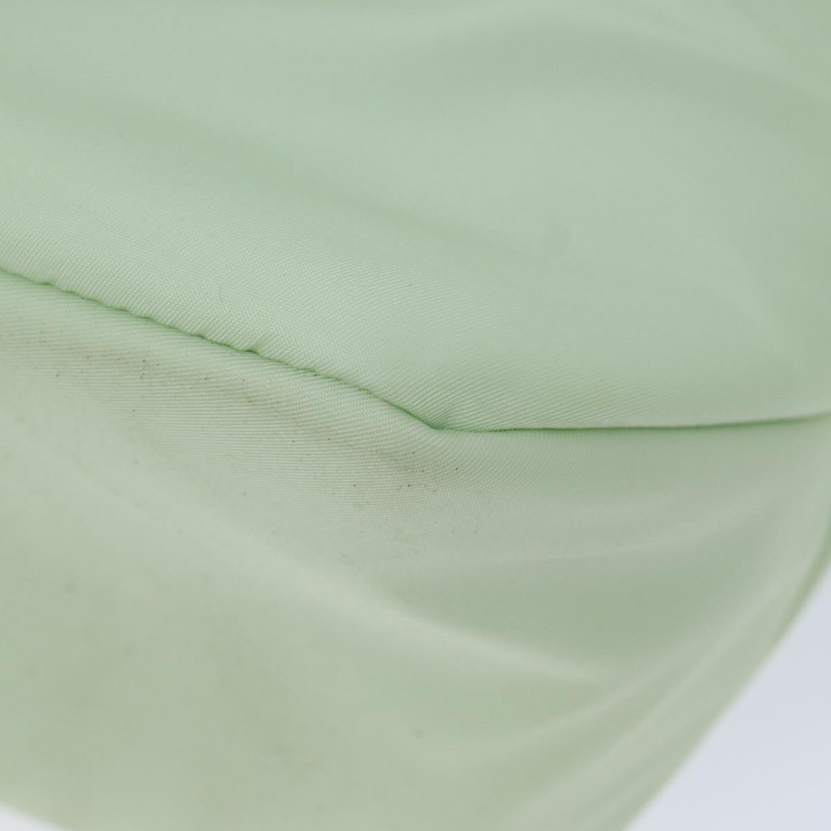 PRADA Hand Bag Nylon 2way Light Green Auth 68918AV