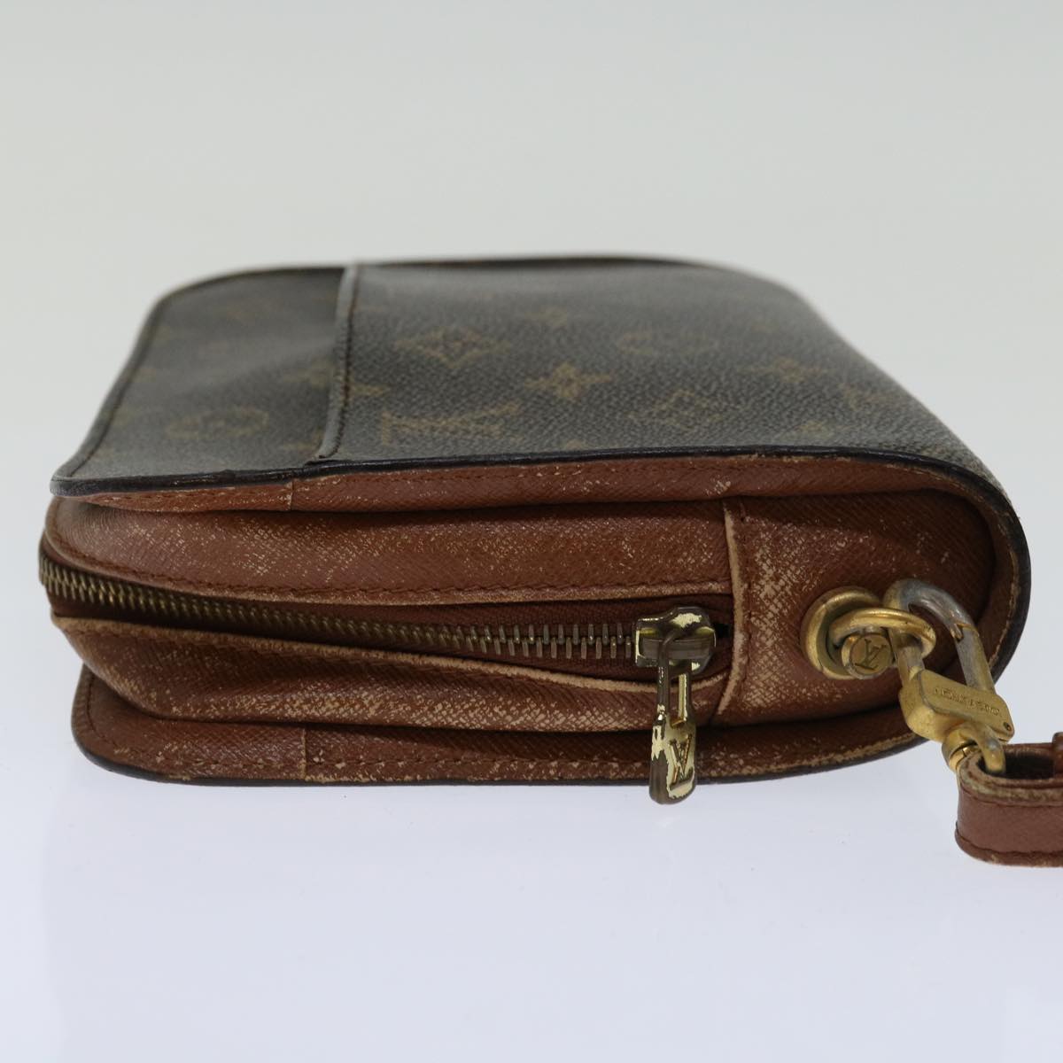 LOUIS VUITTON Monogram Orsay Clutch Bag M51790 LV Auth 68962