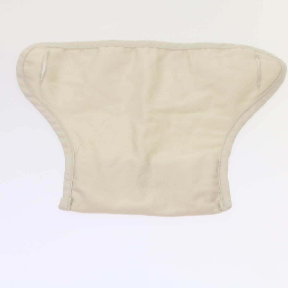 FENDI Baby Carrier Zucchino Canvas Shoulder Bag Black Auth 69064V