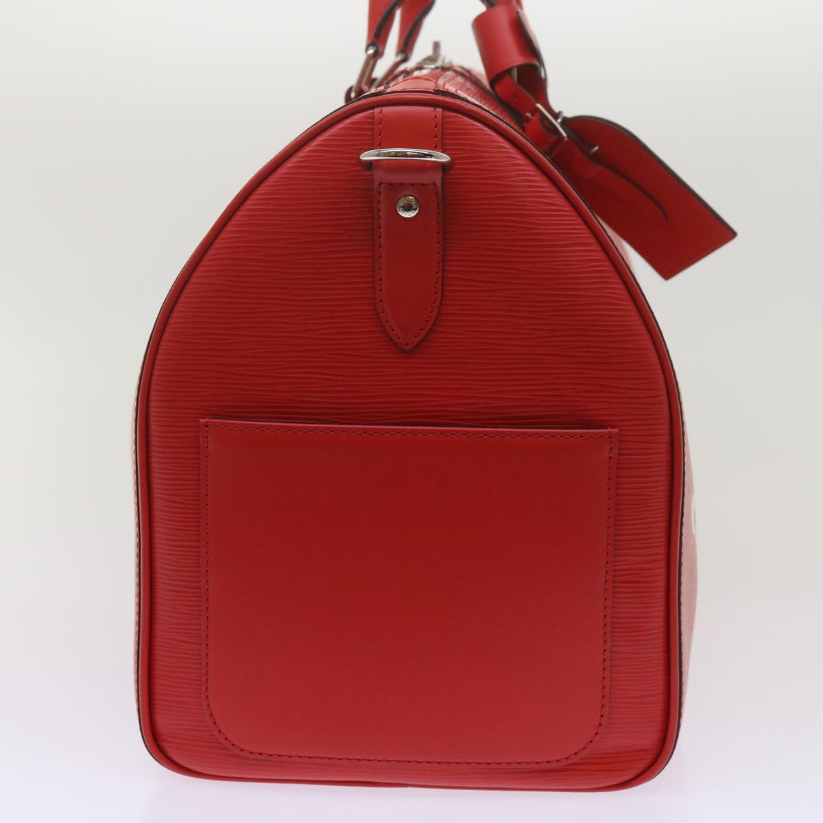 LOUIS VUITTON Epi Supreme Keepall Bandouliere 45 Bag Red M53419 LV Auth 69102S