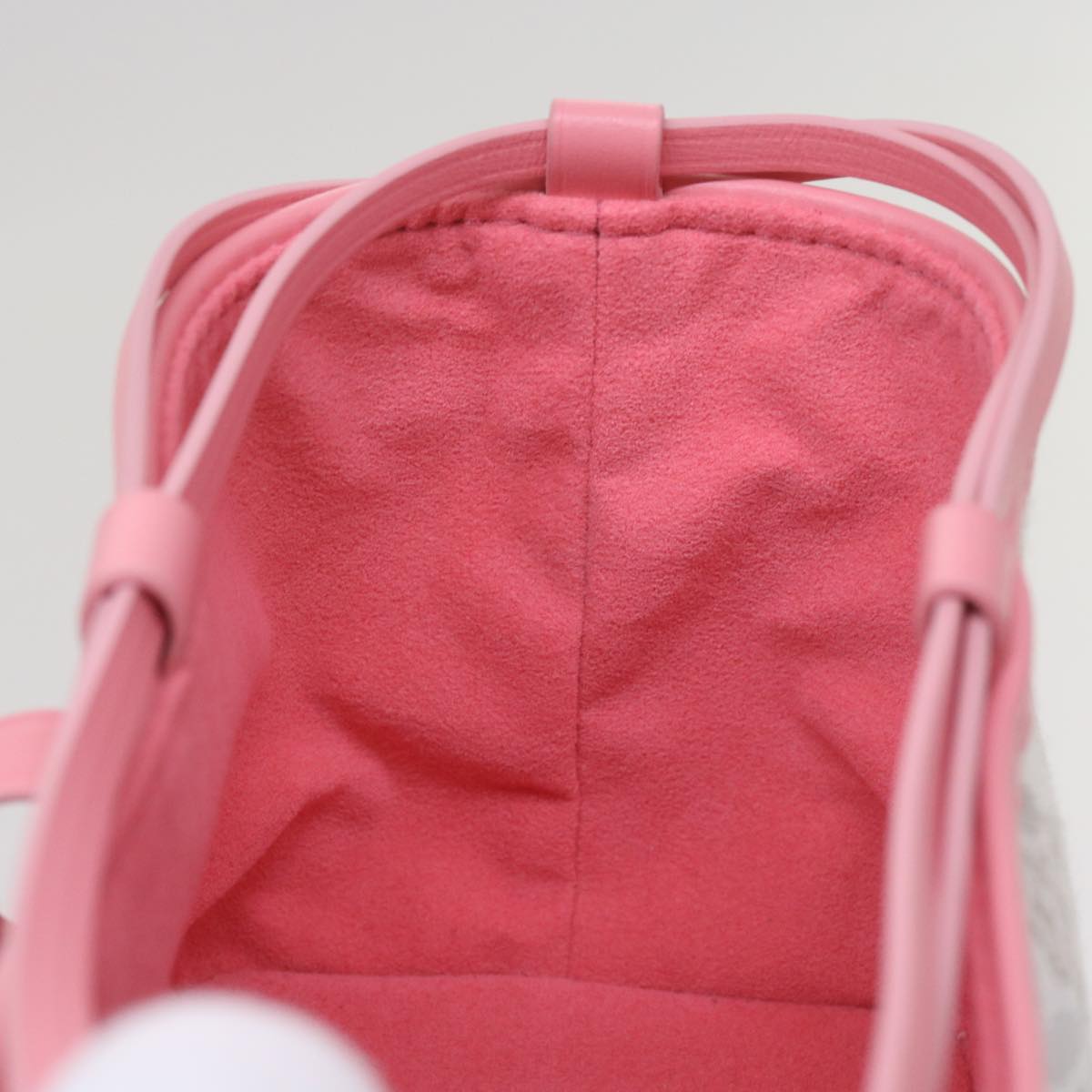 LOUIS VUITTON Pre Owned 1854 Print Noe Perth Bag Pink M81112 LV Auth 69112SAM