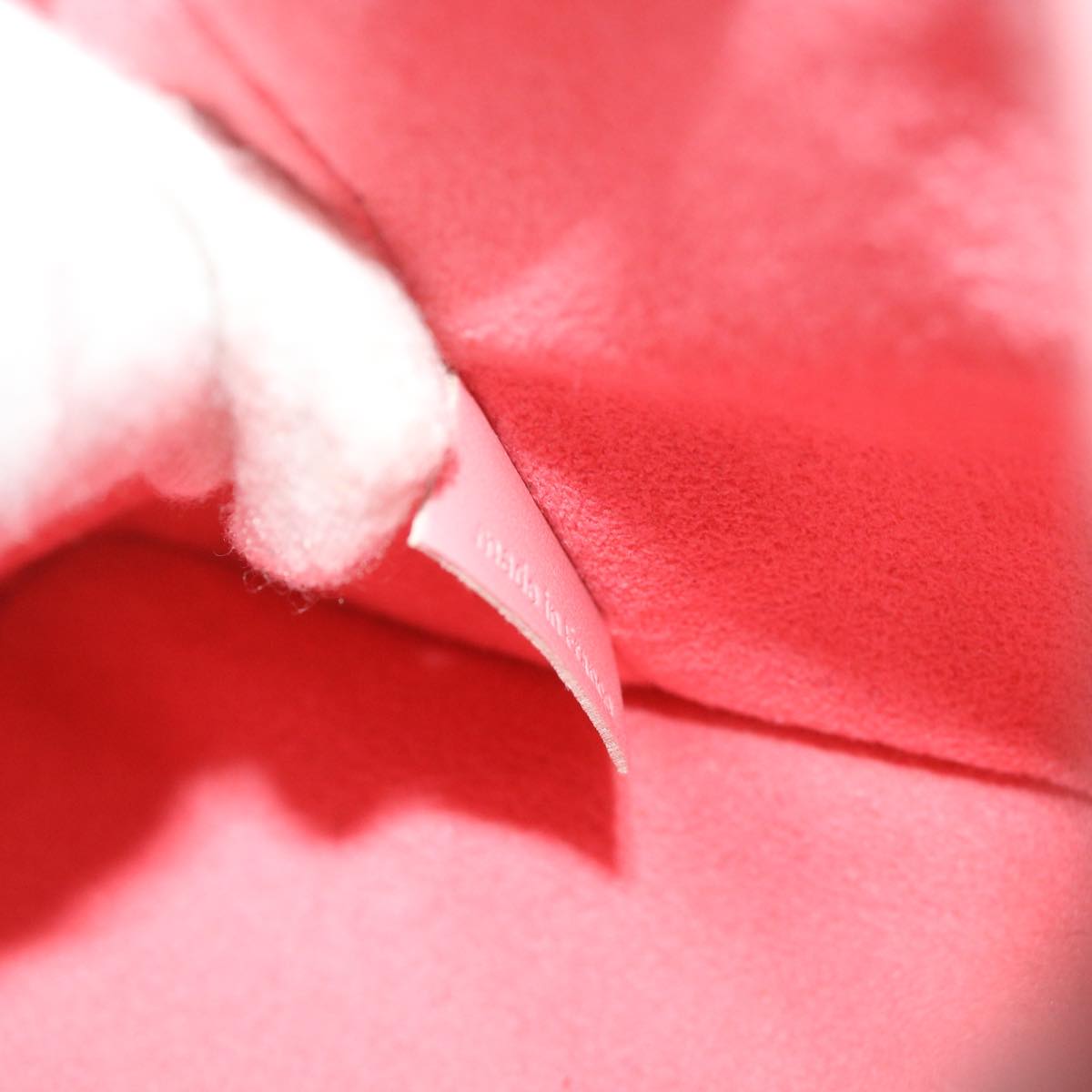 LOUIS VUITTON Pre Owned 1854 Print Noe Perth Bag Pink M81112 LV Auth 69112SA