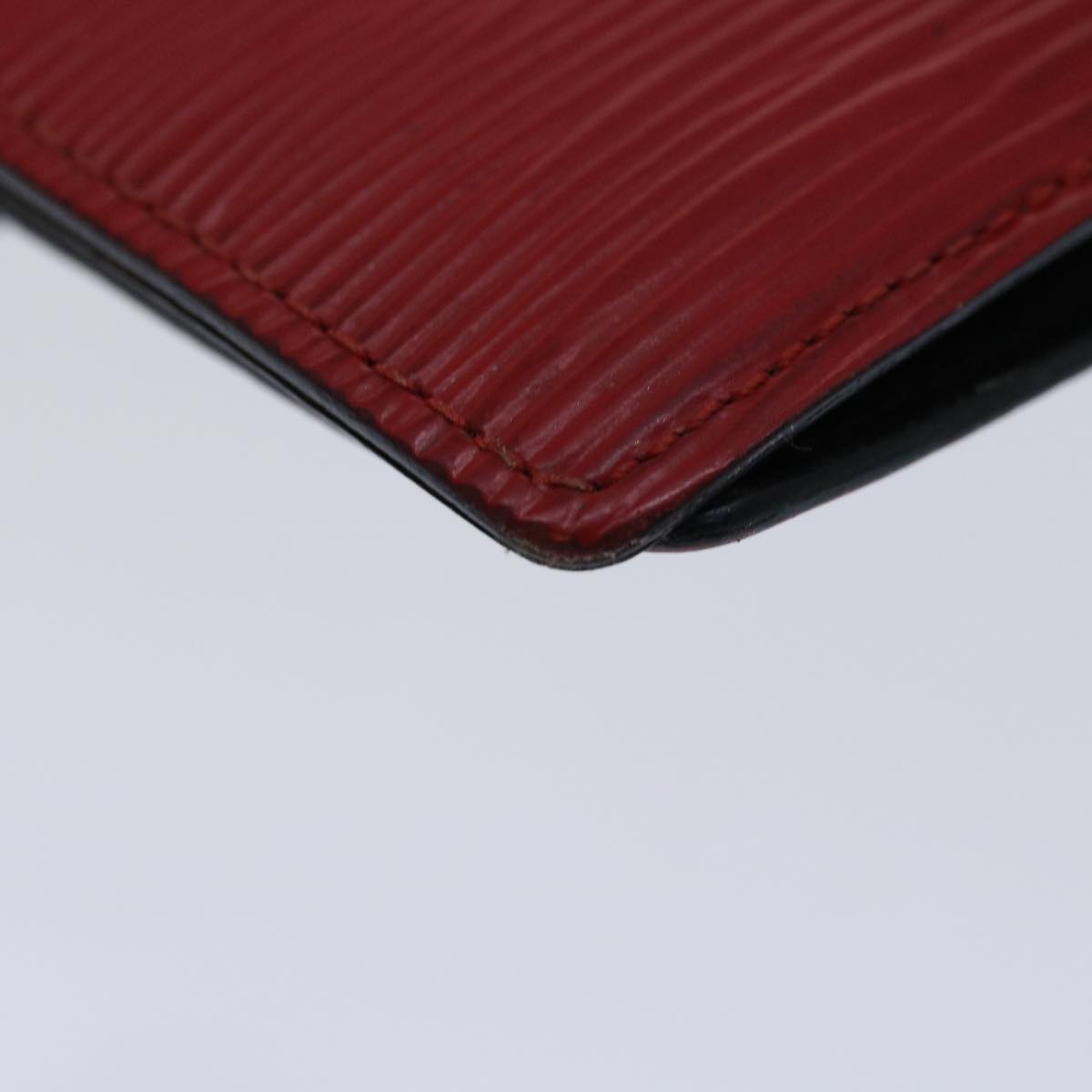 LOUIS VUITTON Epi Agenda PM Day Planner Cover Red R20057 LV Auth 69162