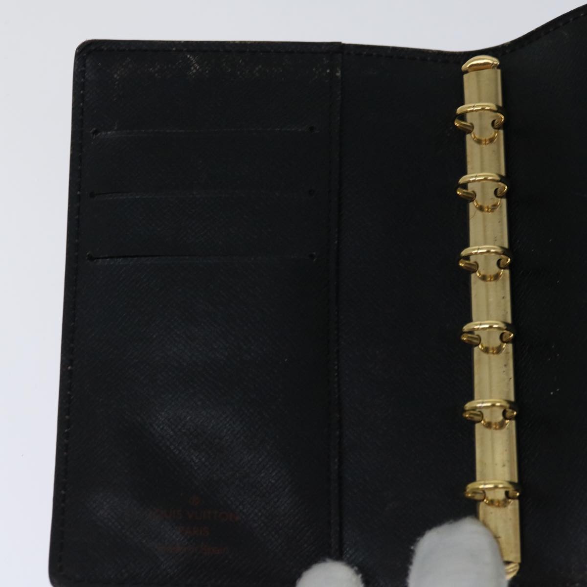 LOUIS VUITTON Epi Agenda PM Day Planner Cover Red R20057 LV Auth 69162