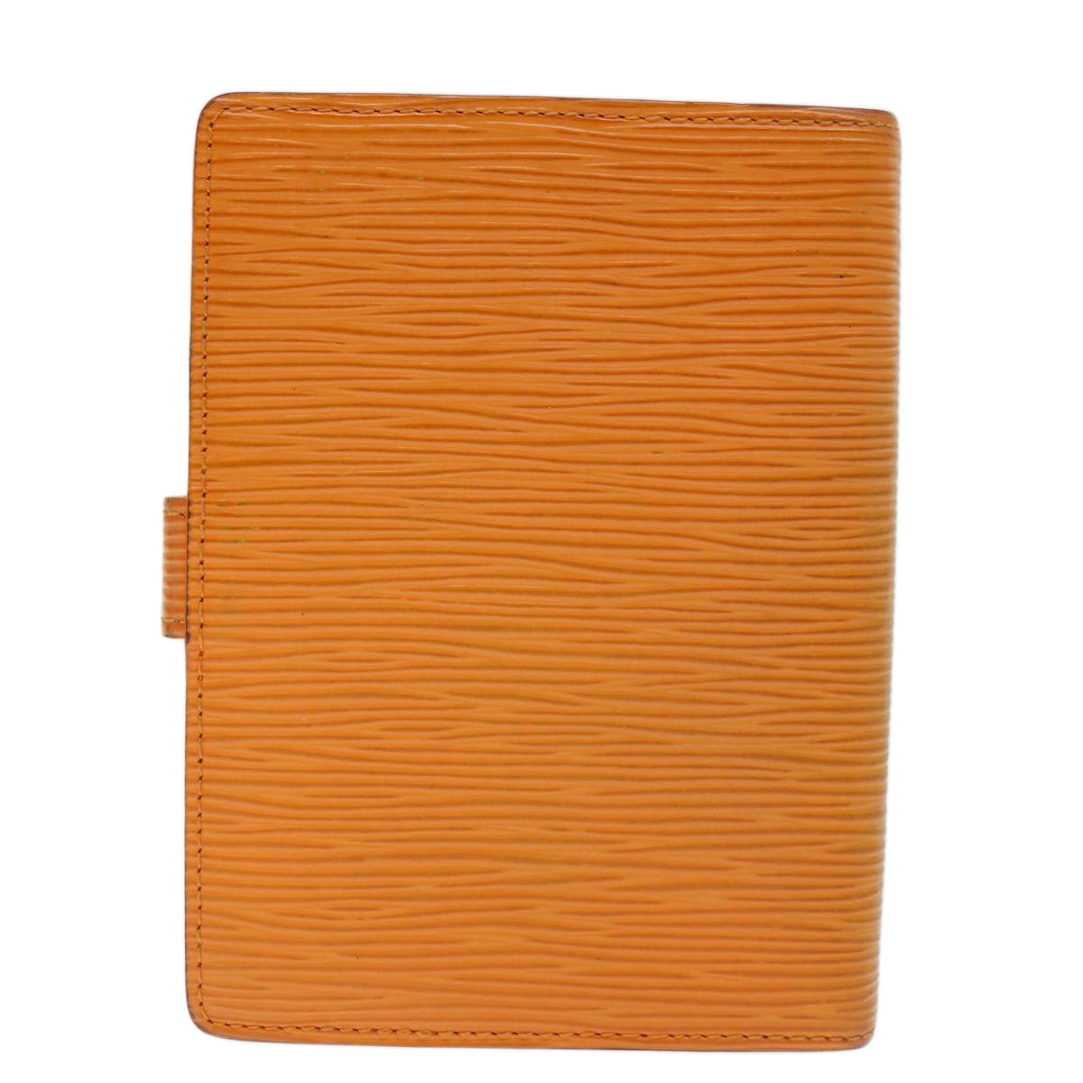 LOUIS VUITTON Epi Agenda PM Day Planner Cover Orange Mandarin R2005H Auth 69174