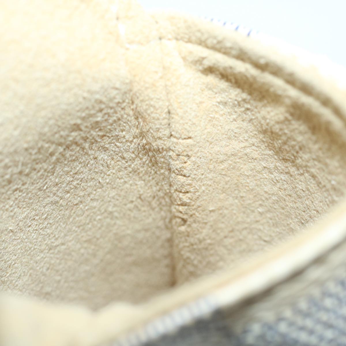 LOUIS VUITTON Damier Azur Etui Telephonne MM Cell Phone Case N60026 Auth 69185V