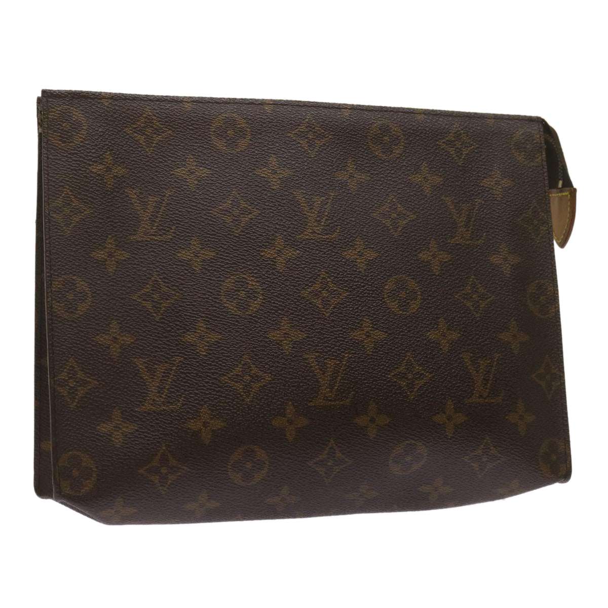 LOUIS VUITTON Monogram Poche Toilette 26 Pouch M47542 LV Auth 69268