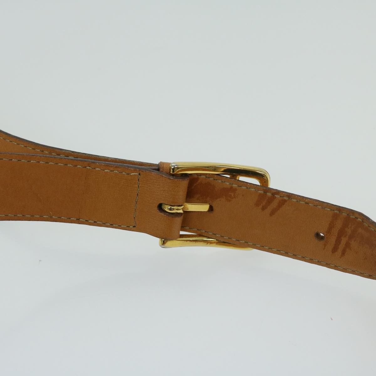 CELINE Macadam Canvas Shoulder Bag PVC Brown Auth 69278