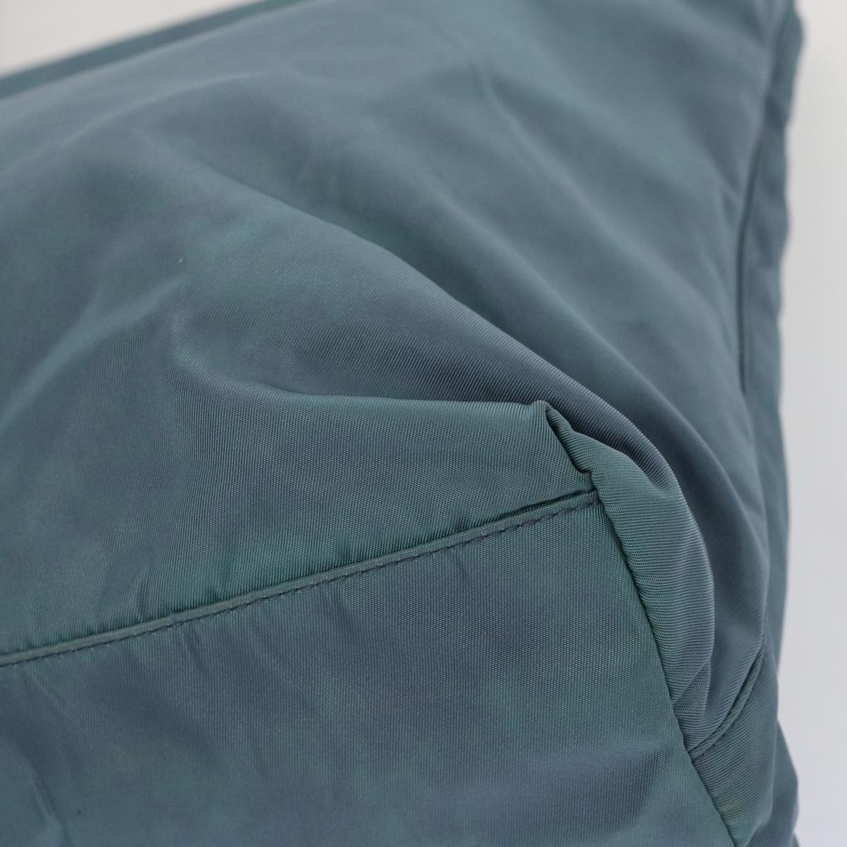 PRADA Tote Bag Nylon Blue Auth 69358