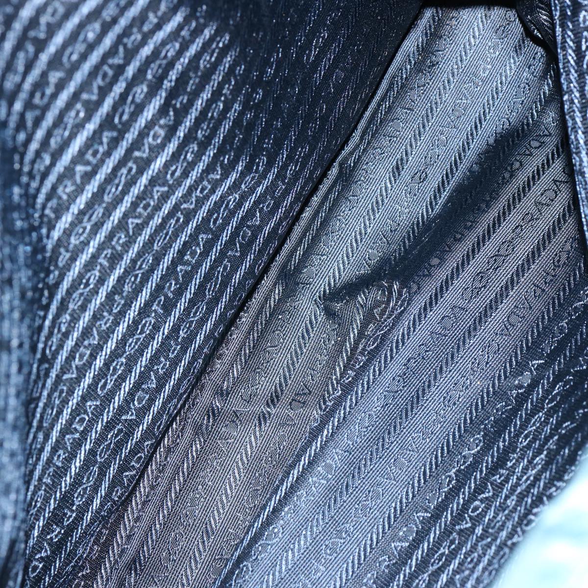 PRADA Tote Bag Nylon Blue Auth 69358