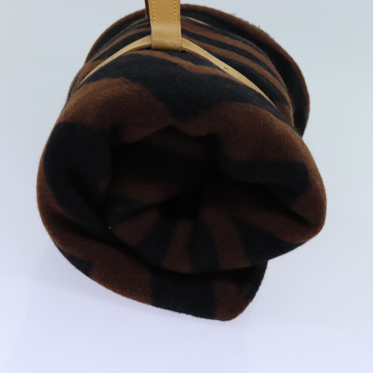 LOUIS VUITTON Pred Karakoram Blanket Wool Brown M74966 LV Auth 69497