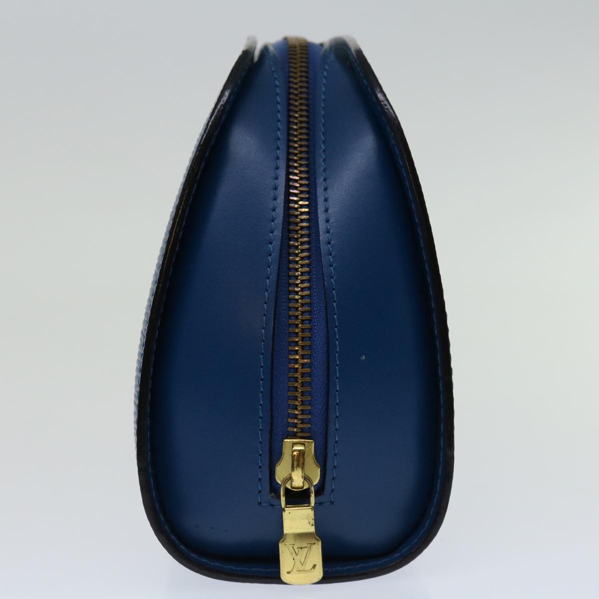 LOUIS VUITTON Epi Dauphine GM Pouch Blue M48435 LV Auth 69549