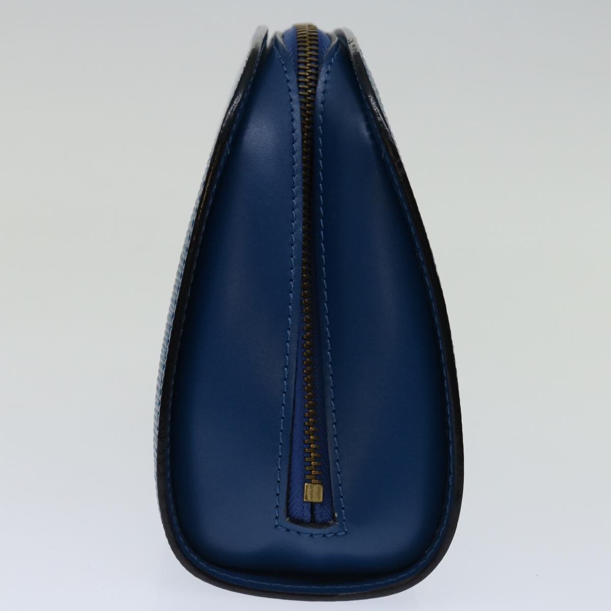 LOUIS VUITTON Epi Dauphine GM Pouch Blue M48435 LV Auth 69549