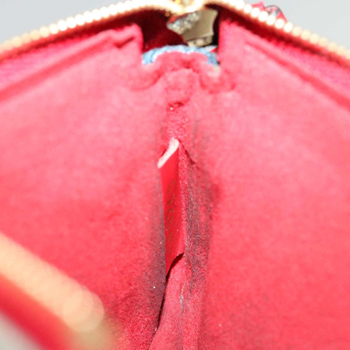 LOUIS VUITTON Monogram Denim Mini Pochette Accessoires Blue M68760 LV Auth 69550