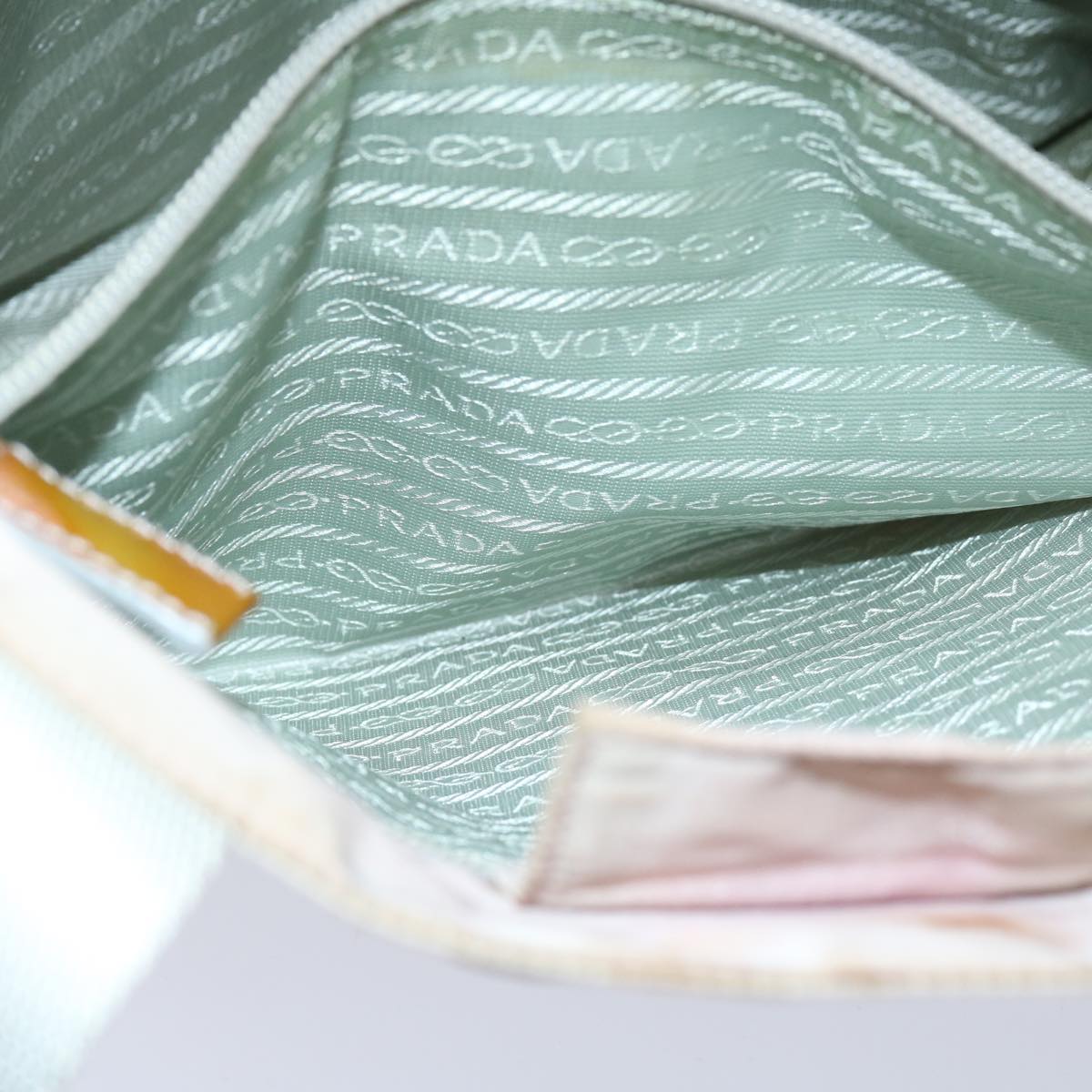 PRADA Tote Bag Nylon Pink Auth 69661